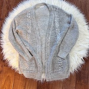 knit cardigan sweater with pockets